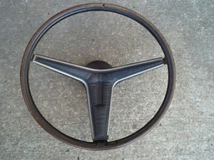 Rim Blow Steering Wheel 1970 1971 Ford Torino Cobra Ranchero GT LTD Galaxie XL - Picture 1 of 12