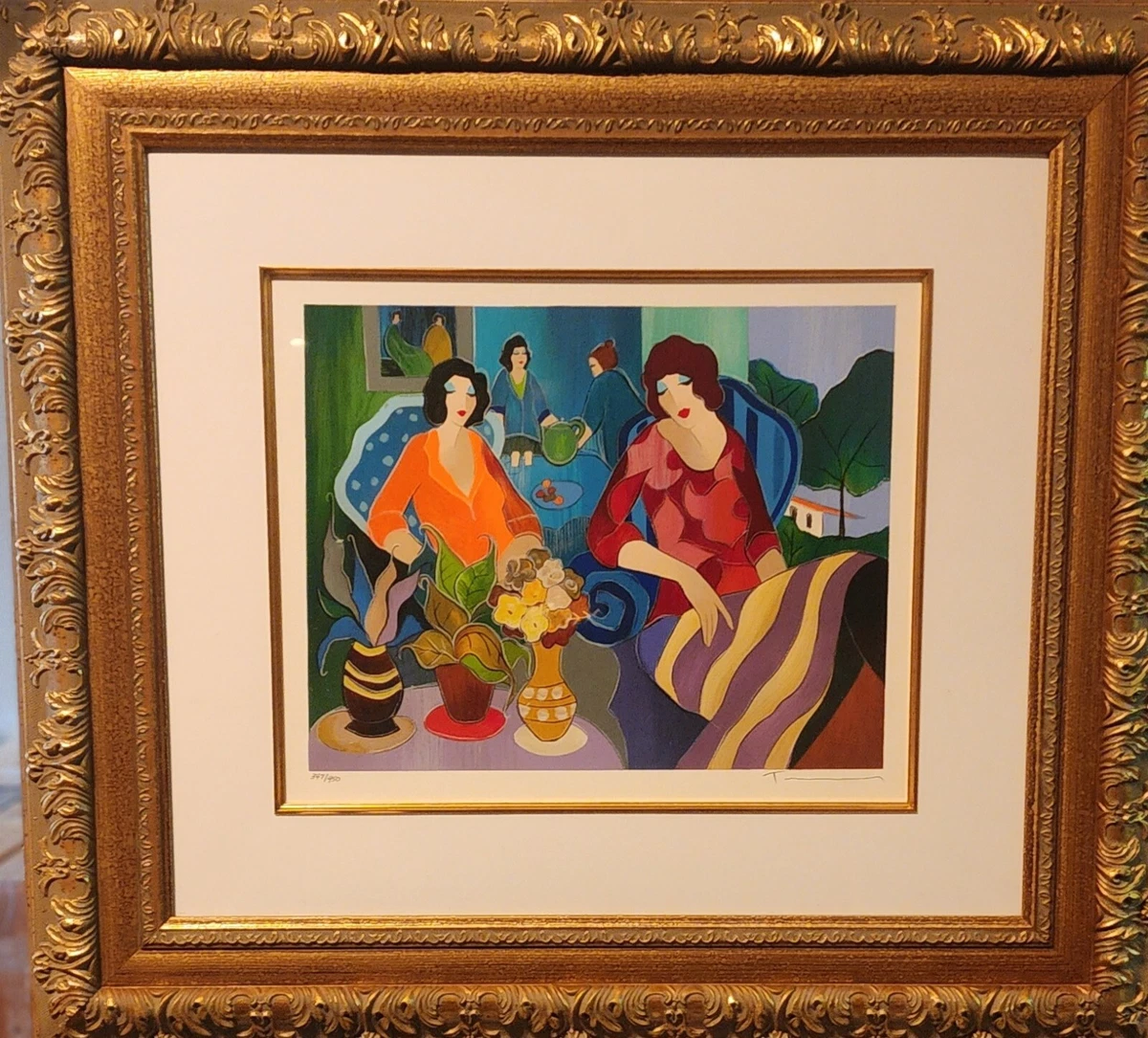 Itzchak Tarkay Art Paintings for sale | eBay