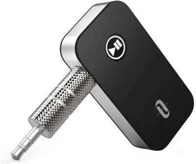 TaoTronics Bluetooth Receiver/Car Kit Portable Wireless Audio AUX Adapter 3.5mm - Image 1 of 4