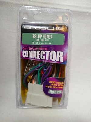 Scosche HA028 Honda Acura Isuzu 1986-2011 Stereo Connector - Image 1 of 4