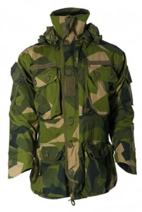 TACGEAR camuflaje sueco Parka chaqueta de trabajo fuerzas especiales Ksk Smock L - Imagen 1 de 2