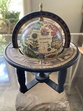 Old World Globe Desktop Zodiac Astrology Signs spins - maybe Made in Italy