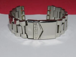 2nd HAND : ORIGINAL Swatch 19 mm Edelstahl Armband für IRONY CHRONO ist kürzbar - Bild 1 von 8