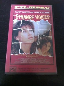 Strange Voices 72 Hours VHS ex-rental video tape Filmpac Nancy Mckeon Drama HTF - Picture 1 of 5