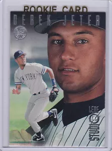 Tarjeta de béisbol Derek Jeter ROOKIE Studio RC New York Yankees Baseball LE - Imagen 1 de 2