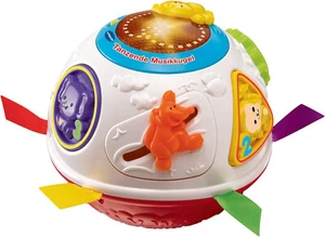 Vtech Tanzende Musikkugel mehrfarbig drehen wirbeln schieben Roll Ball Spaß - Bild 1 von 2