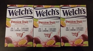 3-PK Welch's Passion Fruit Drink Mix Zero Sugar Aspartame Free SAME-DAY SHIP - Picture 1 of 4
