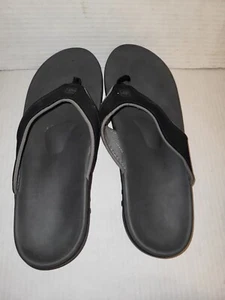 Spenco Yumi Plus - Men's Memory Foam Supportive Sandal Carbon/pewter - 13D - Picture 1 of 10
