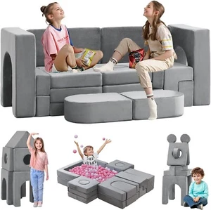 22Pcs Modular Play Couch, Floor Sofa 1000+Dly Creativing Playroom Furniture, ... - Picture 1 of 11