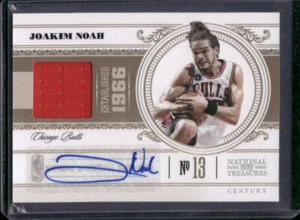 2010-11 Playoff National Treasures #12 Joakim Noah Century Signatures #/25 - Picture 1 of 2