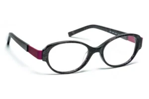 Eyeglasses frame Child Girl Boy 2 To 4 Years Black Glitter Jf Rey 44mm - Picture 1 of 5