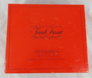 Vintage 1985 Trivial Pursuit Rpm Music Edition! RARE! ~  Card Only!