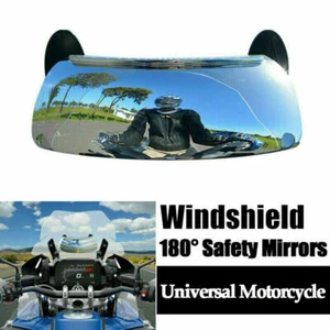 Motorcycle Rear view blind spot Mirror 180° Wide Angle For BMW Universal AS - Imagen 1 de 11