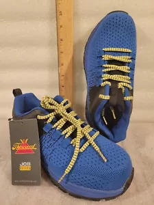 Tenis bajas para mujer Thorogood N2766 azul día uno seguridad AST talla 6 509-9100 nuevas - Imagen 1 de 5