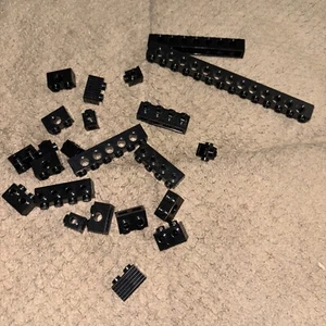 Lego Lot of Dark Black Technic Bricks - Please Read Description - Lot  204 - Picture 1 of 3