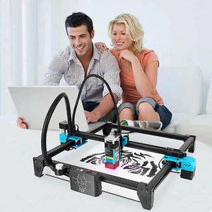 Laser Engraving Cutter Machine For Wood Leather Aluminum Acrylic Paper - Picture 1 of 12