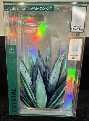NUEVA Funda de Teléfono Cristal Swarovski Transparente para Apple iPhone 8/7/6 Plus Foto 1 de 4