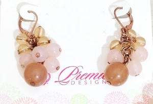 Premier Designs Schmuck Ohrringe SCHAUMBAD rosa baumeln. Neu - Bild 1 von 4