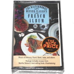 Dinner Classics The French Album (Cassette Tape 1989) Classical NEW SEALED - Picture 1 of 4