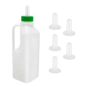 850ML Animal Feeding Bottle with 5 Nipples Lamb Nursing Bottle Feeding Goat M... - Picture 1 of 7