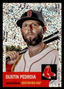 Dustin Pedroia 2022 Topps Chrome Platinum #108 Speckle Refractor #128/150 - Picture 1 of 2