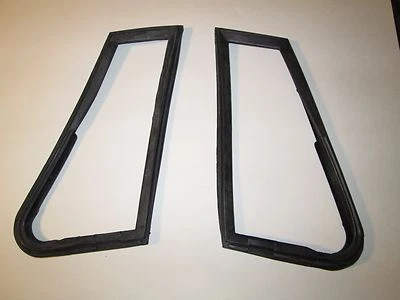 Par de sellos de ventana de ventilación nuevos sellos de cuarto de vidrio para MGB 1963-80 Roadster Foto 1 de 4