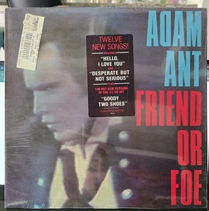 Adam Ant Friend Or Foe LP 1982 Epic FE 38370 UNPLAYED Shrink WRAP Hype Sticker - Picture 1 of 6