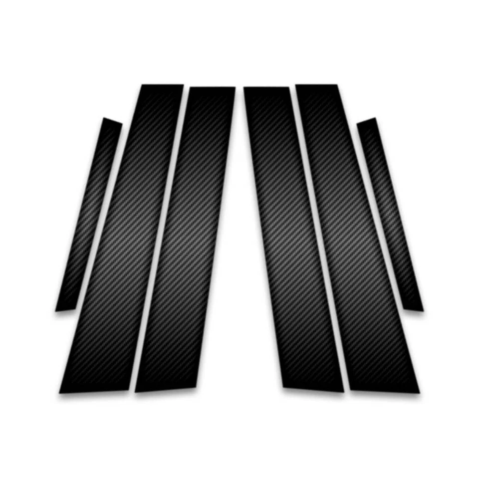 6pc Carbon Fiber Pillar Post Covers for 2016-2023 Nissan Maxima - Image 1 of 1