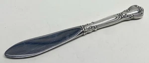 "CUCHILLO DE MANTEQUILLA MAESTRO Gorham Chantilly plata esterlina e acero inoxidable 6 1/2"" sin monos" - Imagen 1 de 1