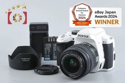 "Shutter count 2,920" PENTAX K-r Whtie 12.4 MP Digital SLR Camera 18-55 Lens - Image 1 of 4