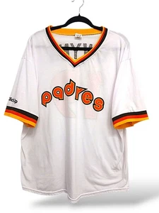 Padres San Diego Baseball Tony Gwynn #19 Trikot T-Shirt Herren XL weiß orange - Bild 1 von 14