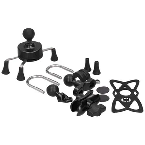 Modification Kit Mobile Phone Holder Black Universal Mount  Motorcycle Use - Picture 1 of 12