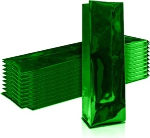 Pacific Pelican Green Foil Bag – 4oz Heat-Sealed Gift & Storage Bag (No Valve) - Picture 1 of 4