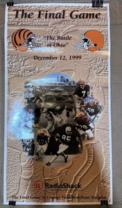 Vintage The Battle for Ohio The Final Game Cinergy Field Poster - Picture 1 of 9