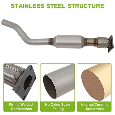 Convertidor catalítico para Dodge Caravan Dodge Grand Caravan 2001-2007 con juntas Foto 1 de 4