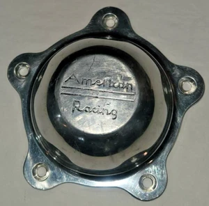 Vintage Forged Polished Aluminum Center Cap Torq Thrust - Bild 1 von 3