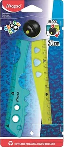 Regla de medición plegable de dibujo de cocodrilo para niños Maped 282030 15/30 cm - Imagen 1 de 2