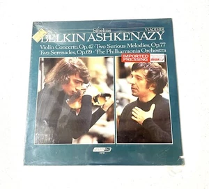 Sibelius Violin Concerto Belkin/Ashkenazy London CD7181 1980 UK LP FFRR England - Picture 1 of 7