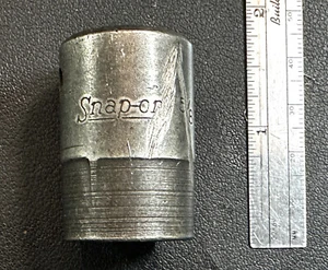 SNAP ON  PDH200  1/2" Drive 12-Point SAE 5/8" Shallow Socket  USA - Picture 1 of 7