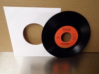 Merle Haggard and The Strangers-It's Not Love[But It's Not Bad]45rpm Record 1972 - Image 1 of 2