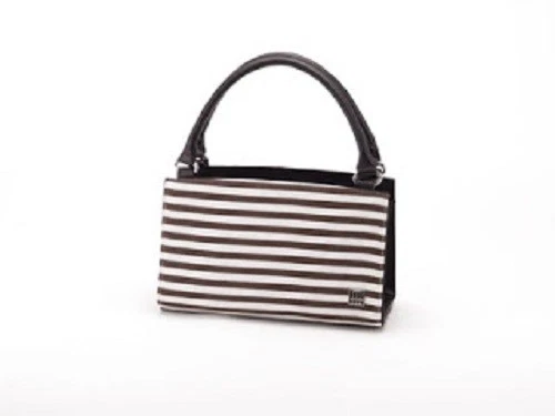 Miche AMY Classic Shell Marrón y Blanco Raya Horizontal - Usado en Excelente Condición Foto 1 de 1