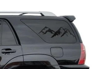 Mountain Decal Fits 2002-2009 Toyota 4Runner TRD PRO Limited Rear windows TF12-4 - Picture 1 of 3