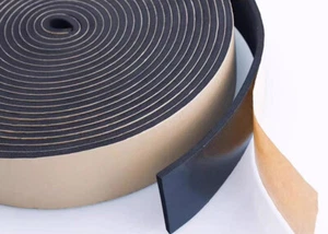 EPDM Neoprene Self Adhesive Backed Foam Sponge Strip Roll Sheet Tape Sticky Seal - Picture 1 of 5