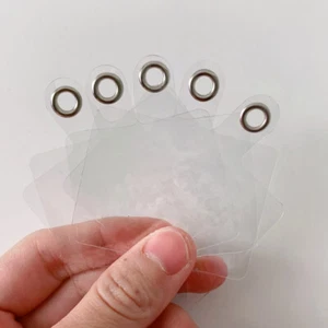 10Pcs Clear Phone Lanyard Tabs For Mobile Phone Hanging Strap Universal Gas- _xa - Zdjęcie 1 z 9