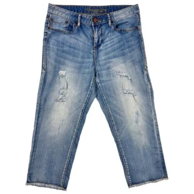 Pantalones capri American Rag Distressed talla 9 Foto 1 de 4