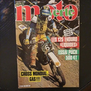MOTO VERTE 98 PUCH 500 KTM 125 GS CAGIVA 125 WRX SWM GILERA HONDA CL 250 S 1982 - Imagen 1 de 2