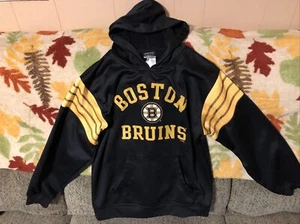 Boston Bruins Hockey My NHL Black Pullover Hoodie Youth Large L 12/14 Great Cond - Picture 1 of 6