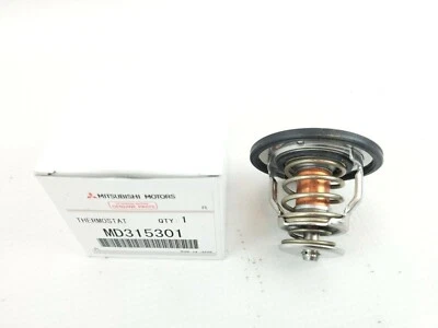 Genuine Mitsubishi Thermostat MD315301 1995-2010 Eclipse Galant Expo LRV - Image 1 of 2