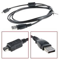 USB AC/dccamera Coche Cargador De Batería Para Olympus Stylus Tough 8010_bx Cable U