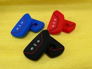FUNDA PARA MANDOS INTELIGENTES 3 BOTONES,LLAVE PARA GOLF VIII,MK8,8,SEAT,SKODA - Imagen 1 de 16